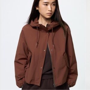Uniqlo Cotton Blend Short Parka